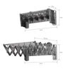 FlexiGrip Sock Rack - Retractable Suction Drying Hanger
