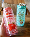 "Hello Summer" Double-Walled Gel Freezer Can - 500ml (Random Color)