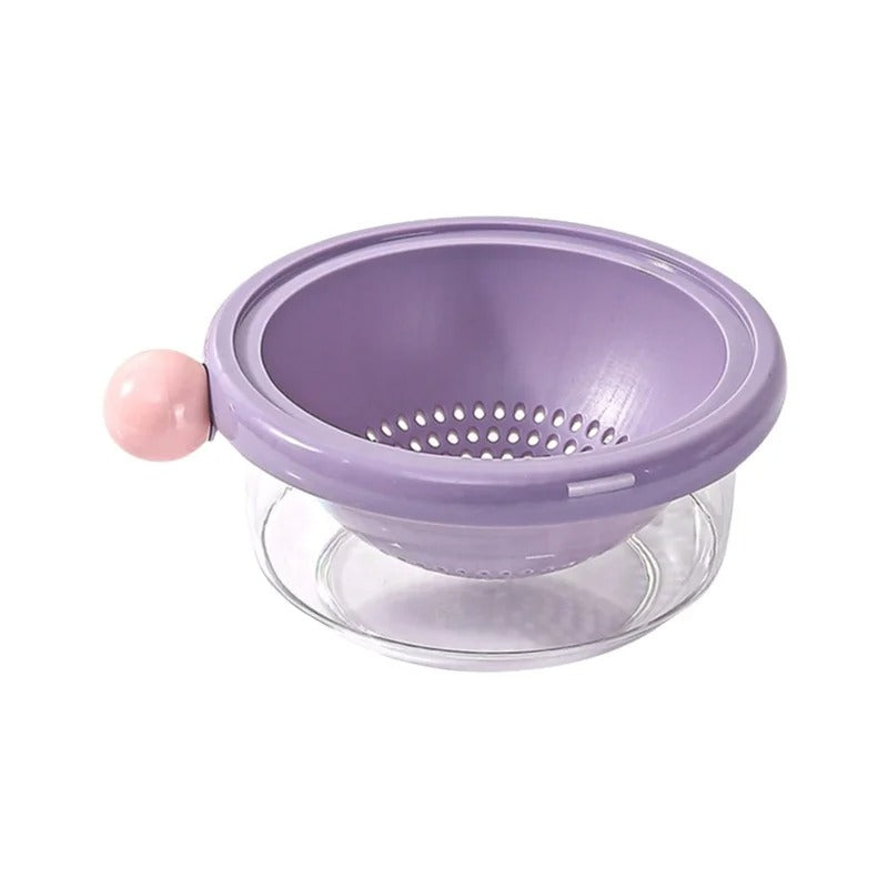 Majestic Orbiter Pod | Double Layer Drainer Bowl