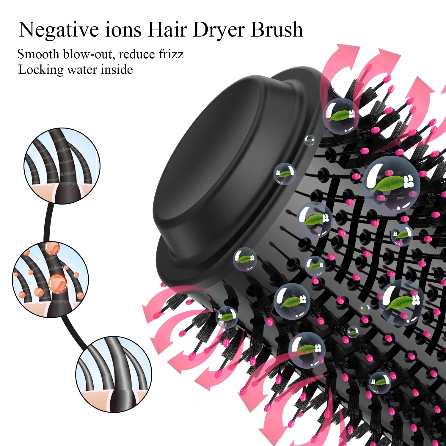 Professional 4-in-1 One-Step Hair Dryer & Volumizer