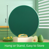 Premium Round Non-Slip Kitchen Cutting Board