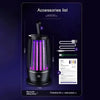 4000mAh Rechargeable Electric Mosquito Killer Lamp – Silent Zapper