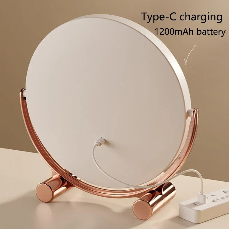 Premium LED Desktop Makeup Studio Mirror