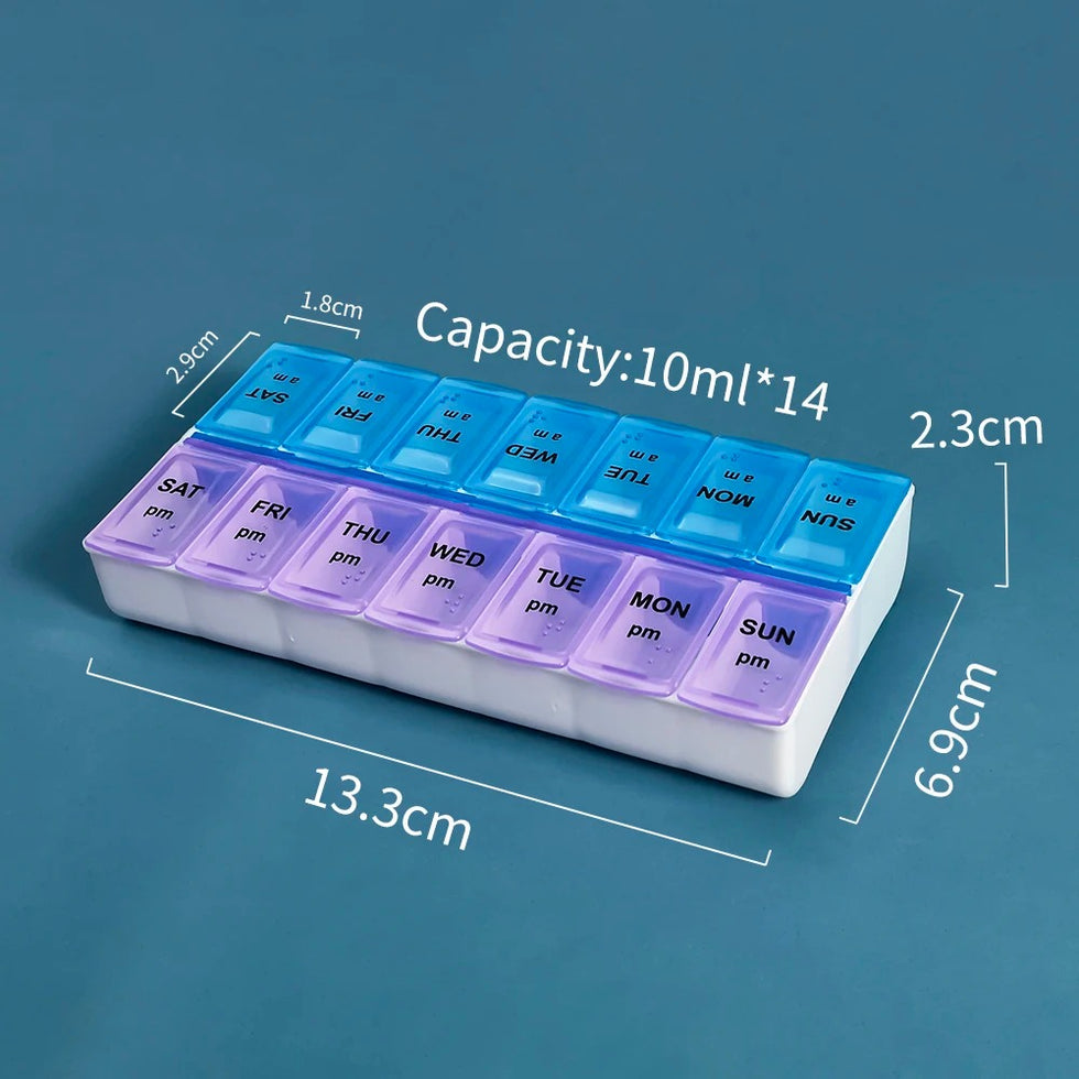 Premium Modular Medicine Storage Tray - Pharmacy-Grade Organizer