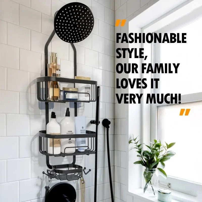Hold Over-the-Shower Hanging Caddy