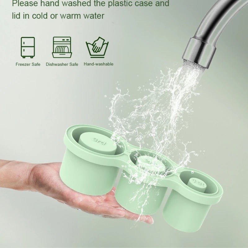 Cylinder Ice Cube Mold with Steel Tongs
