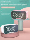 3-in-1 Wireless Bluetooth Speaker, Digital Alarm Clock & Mirror Display