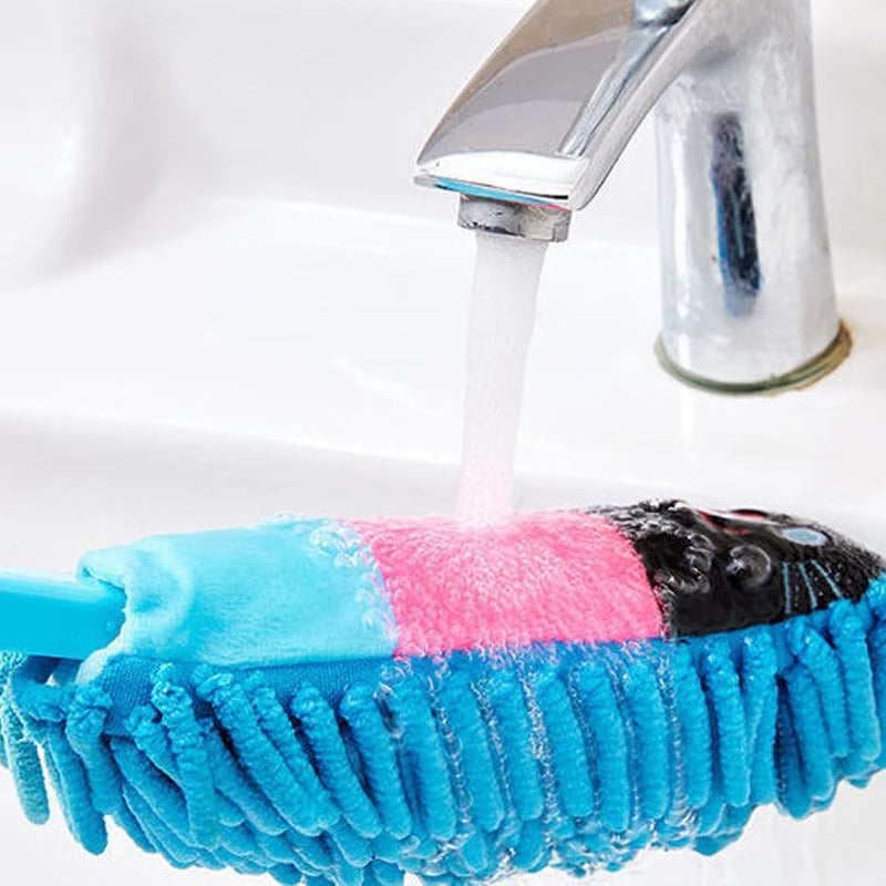Chic Cartoon Character Microfiber Cleaning Duster