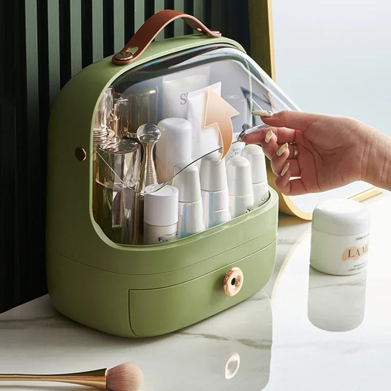 Large Capacity Dust-proof Makeup & Jewelry Storage Box