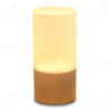 Lumina Aura Dual-Orientation Rechargeable RGB Wood Grain Lamp