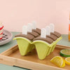 4-Piece Watermelon Popsicle & Ice Cream Maker Mold Set