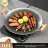 Non-Stick Korean Style BBQ Grill Pan - Portable Outdoor Griddle KL