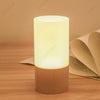 Lumina Aura Dual-Orientation Rechargeable RGB Wood Grain Lamp