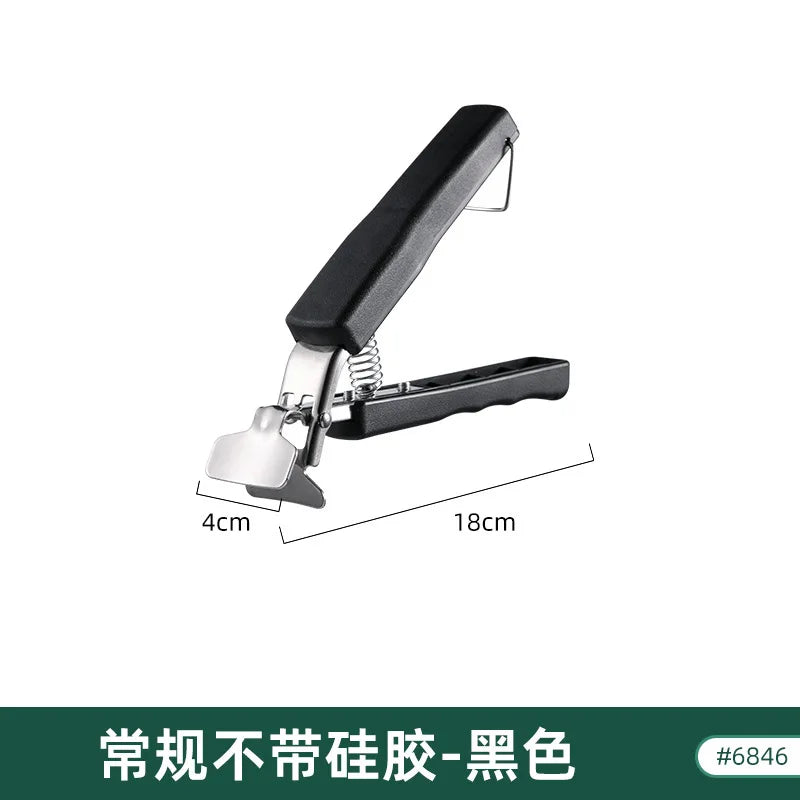 Heavy-Duty Stainless Steel Pot Lifter – Anti-Scald Hot Dish & Bowl Retriever Clip