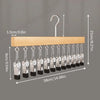 EcoHang Premium 12-Clip Heavy-Duty Wooden Laundry Hanger