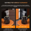 Triple-Nozzle High-Capacity Ambient Humidifier