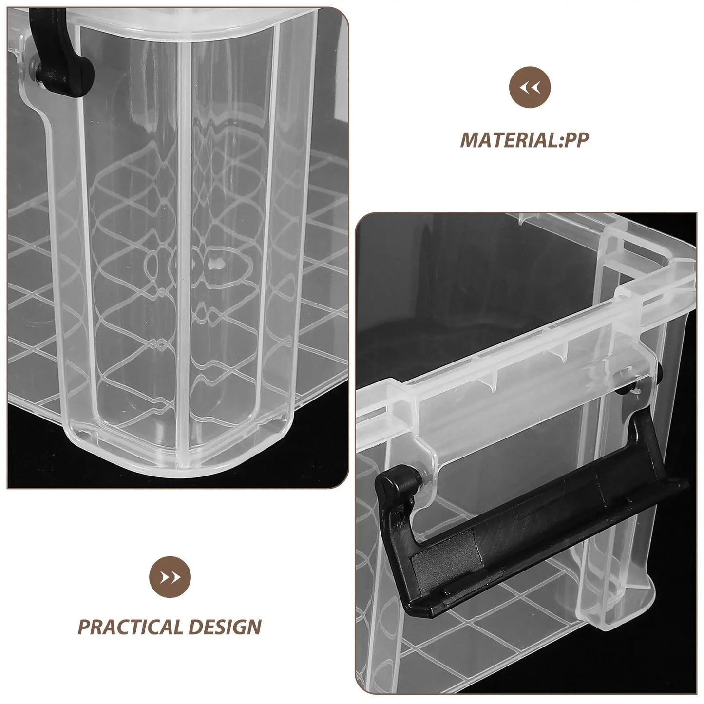 Premium Heavy-Duty Storage Box with Handle
