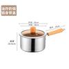 Stainless Steel Deep Frying Pot with Removable Mesh Strainer Basket