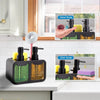 4-in-1 Multi-Functional Kitchen Sink Organizer & Dual Dispenser