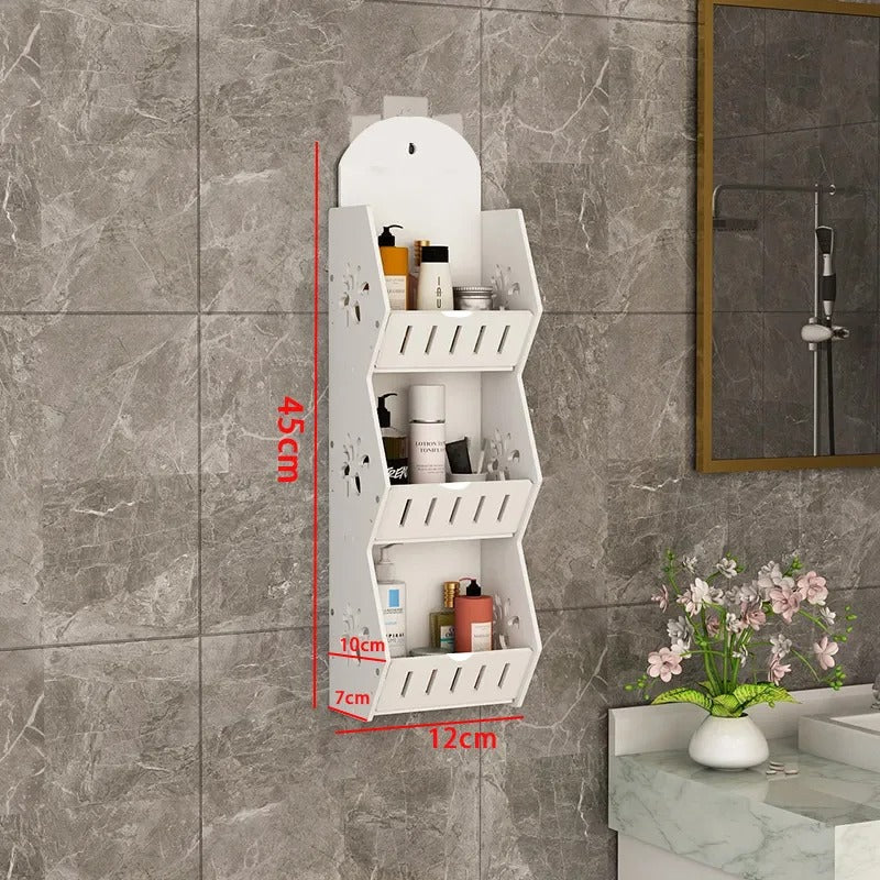 Elegant 3 Tier Wall Mounted Storage Rack