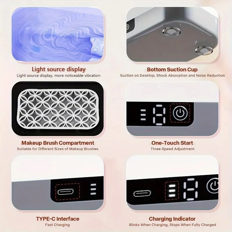 SonicWave Portable Wireless Ultrasonic Cleaner Tank