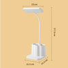 LED Desktop Study Table Lamp – Eye-Protection Reading Light with Flexible Arm
