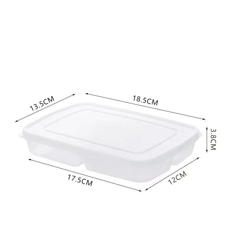 Fresh Prep – 4-Compartment Airtight Food Storage Box
