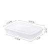 Fresh Prep – 4-Compartment Airtight Food Storage Box