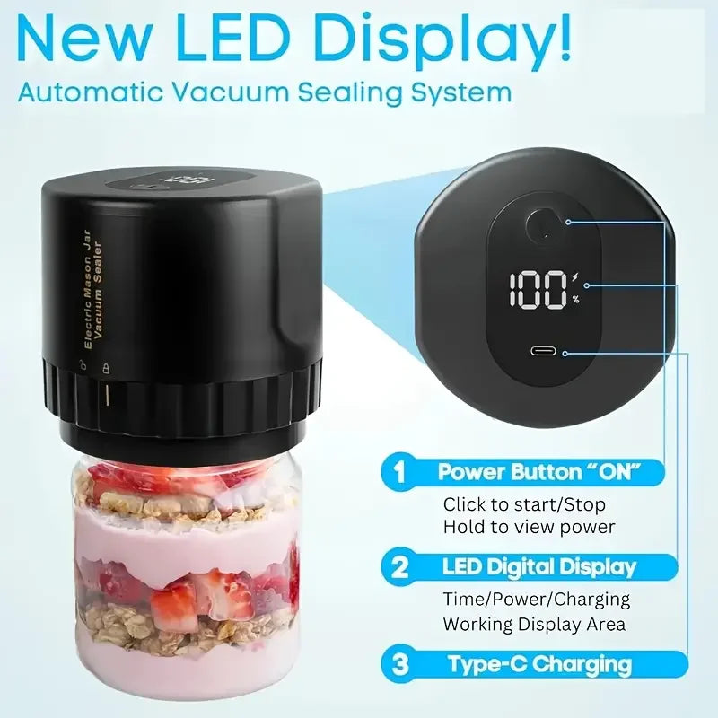 Automatic Electric Jar Vacuum Sealer