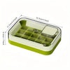 15-Slot Easy-Release Ice Cube Maker & Storage Box