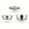 3-in-1 Multifunctional Stainless Steel Colander with Grater