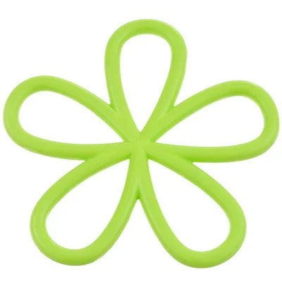 Premium Flower-Shaped Anti-Slip Silicone Pot Holder & Trivet Mat