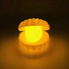Shell-Shape Folding Camping Lamp – Rechargeable Outdoor Lantern & Table Lamp