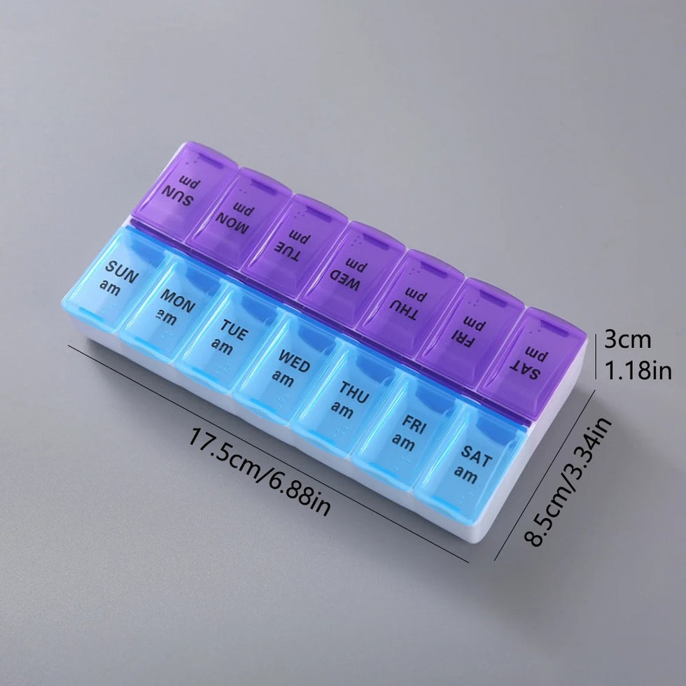 Premium Modular Medicine Storage Tray - Pharmacy-Grade Organizer