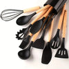 12-Piece Silicone Utensil Set – Non-Stick Professional Cooking Tools
