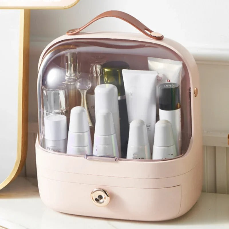 Large Capacity Dust-proof Makeup & Jewelry Storage Box