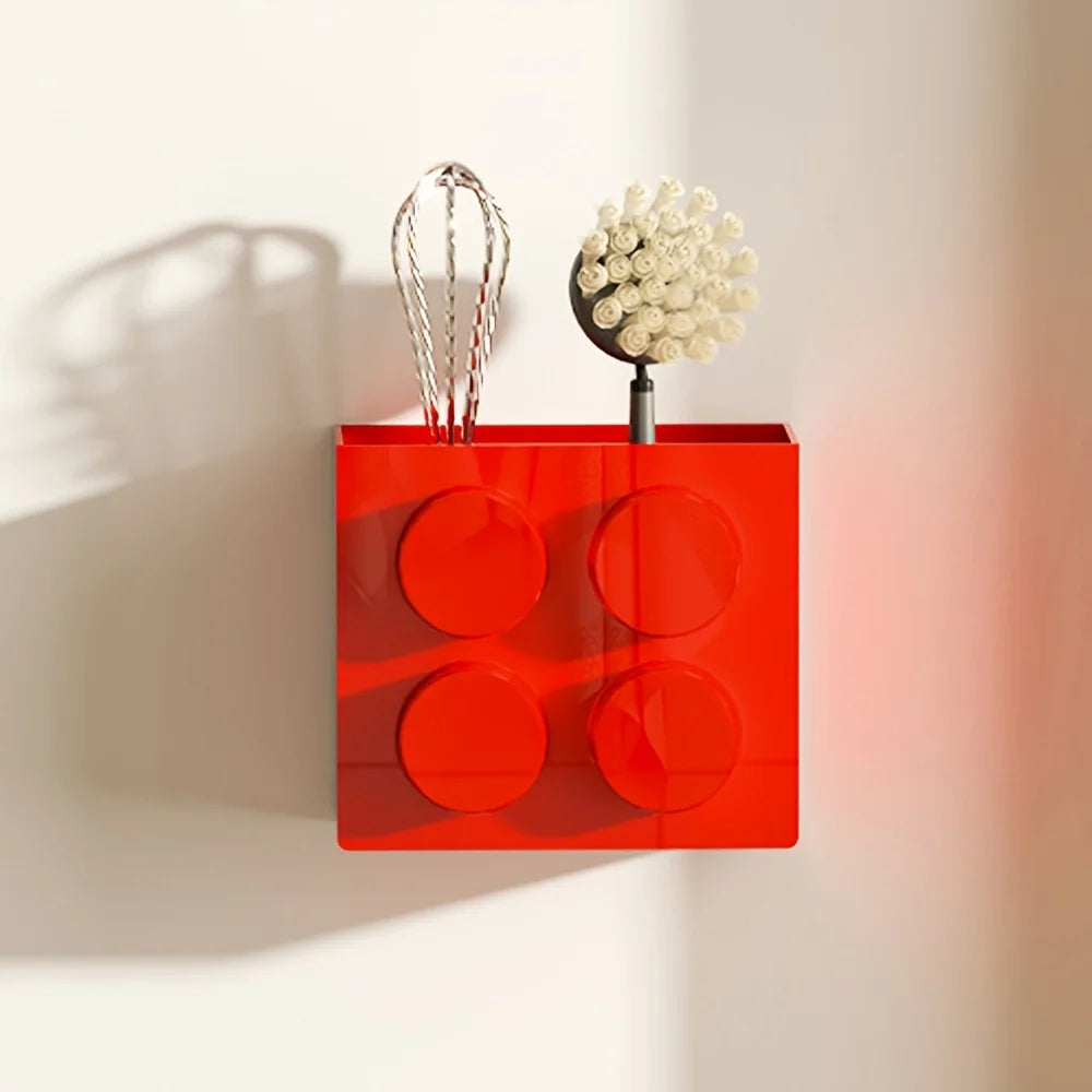 BlockStuck Magnetic Caddy - Multipurpose Wall Mounted Holder
