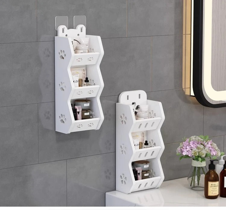 Elegant 3 Tier Wall Mounted Storage Rack