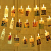 LED Photo Clip Fairy Lights for Wall Decoration (10 Clips)