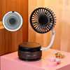 3-in-1 Mini Wall-Mount & Desktop Flexible Neck Rechargeable Fan