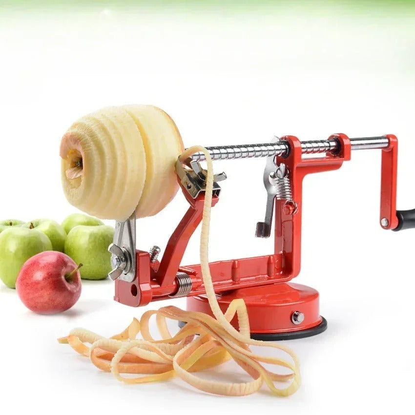 Professional Stainless Steel Spiral Potato Slicer – Manual Twisted Chip & Peeler Machine