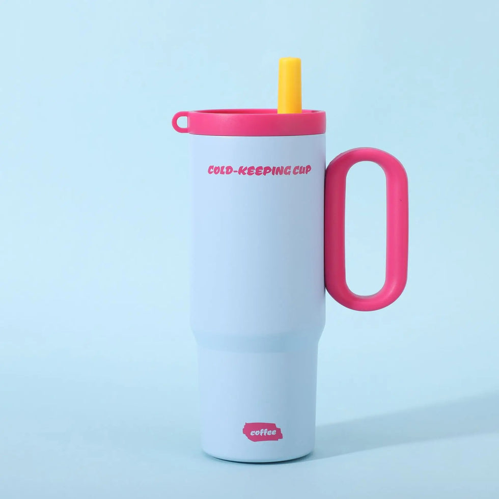 750ml Premium Insulated "Cold-Keeping" Travel Tumbler (Random Color)