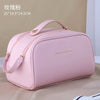 Luxury Cosmetic Leather Pouch – Travel Makeup Organizer (Random color)