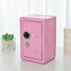 Mini Metal Safe Creative Savings Money Box (Random Colours)
