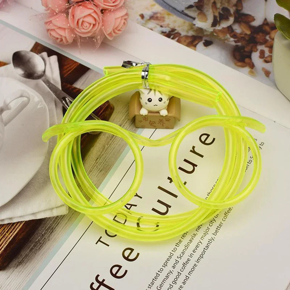 Fun Eye-Glasses Drinking Straw