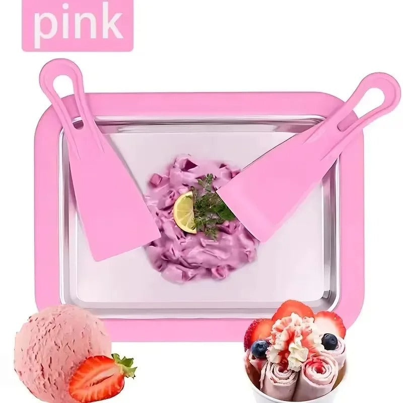 Magic Ice Cream Plate - DIY Fried Yogurt Maker