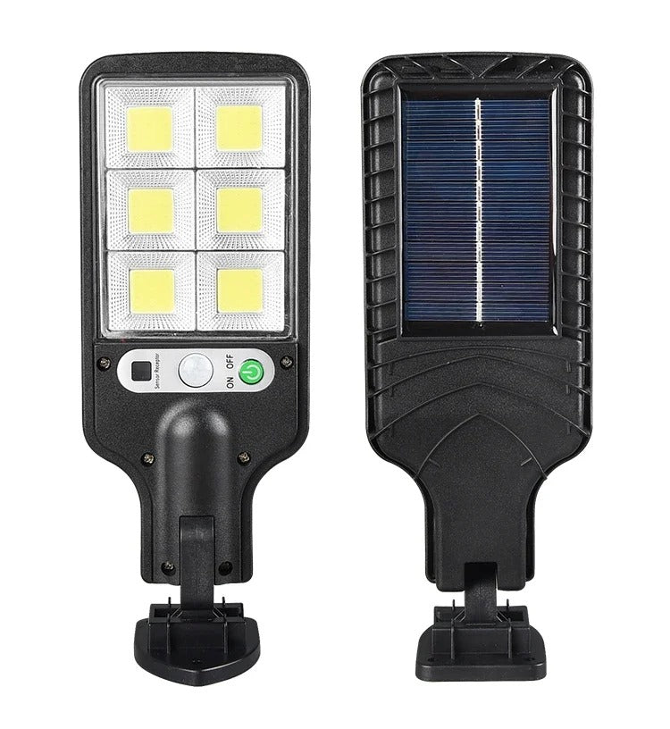 SolShield High-Power Outdoor Solar Street Light with Remote Control
