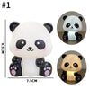 Mini Silicone Tapping Panda Light Lamp – Cute Portable Night Light