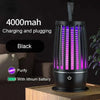 4000mAh Rechargeable Electric Mosquito Killer Lamp – Silent Zapper