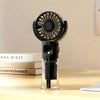 Portable Water Mist Fan: Mini Rechargeable 4-Speed Cool Spray